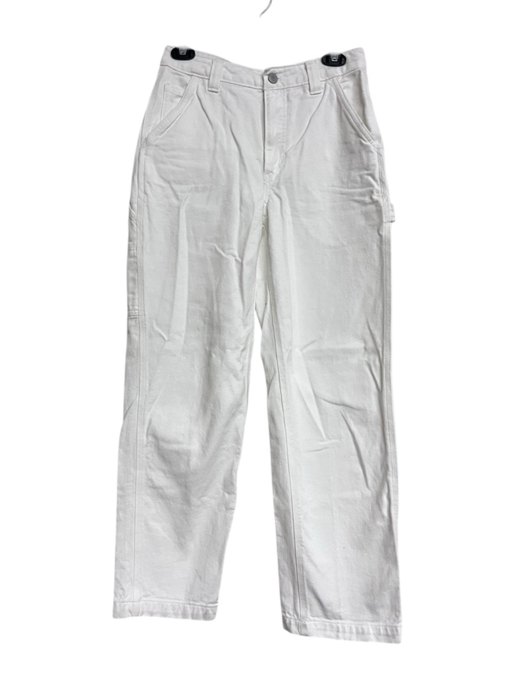 Aritzia TNA High Waisted Carpenter Pants Jeans‎ White Size 2